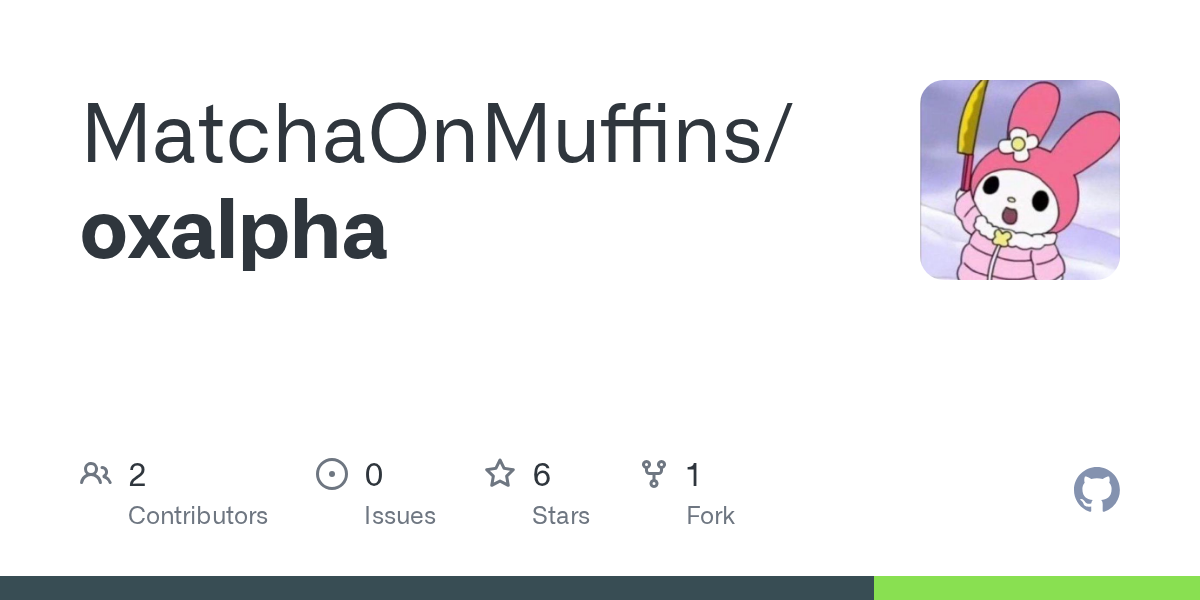 GitHub repo MatchaOnMuffins/oxalpha — full DeepSWE benchmark